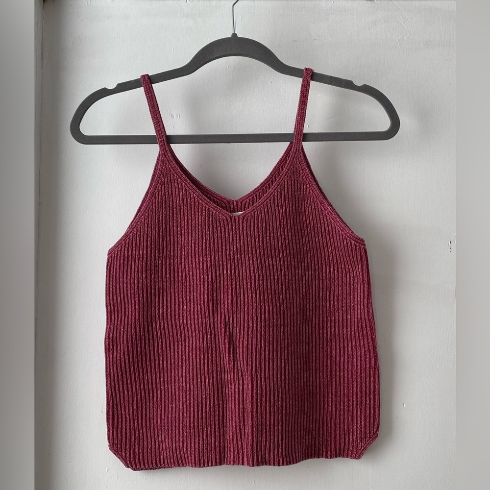 Outerknown ribbed sweater tank, NWT